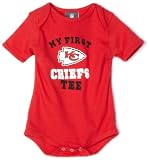 Reebok Kansas City Chiefs Baby My First Tee Creeper Onesie (3-6 Months)