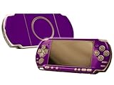 PlayStation Portable 3000 (PSP-3000) Skin - NEW - POPPIN PURPLE system skin ....