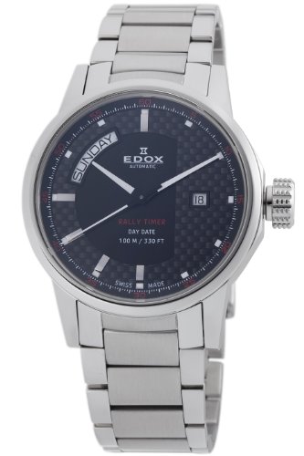 Edox Men's 83009 3 NIN WRC Automatic Rally Timer Watch