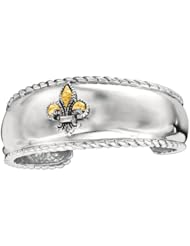 18K Gold & Sterling Silver Cuff
