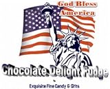 Gourmet Food : God Bless America Chocolate Fudge Box