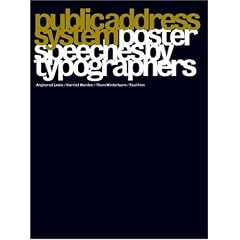 Public Address System: Poster Speeches by Typographers