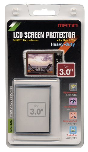 Matin LCD Monitor Protective Film for 3 Inch Screens