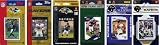 NFL Baltimore Ravens Six Different Licensed Trading Card Team Sets