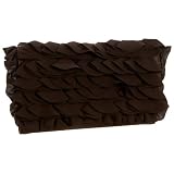 Magid Ruffle Flap Clutch