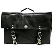 Vintage Recycled Rubber Large Bentley Messenger Bag