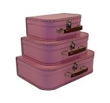 Cargo Cool Euro Suitcases, Pink Blush, Set of 3