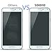 SOOYO 9H Round Edge Tempered Glass Screen Protector for Samsung Galaxy S5-1Pack