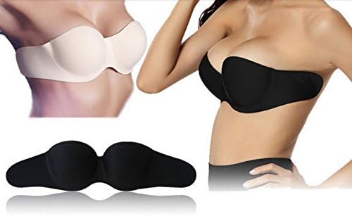 Sexy Silicone Adhesive Stick on Gel Push up Strapless Invisible Bras Backless