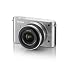 Nikon 1 J1 10.1 MP HD Digital Camera System with 10-30mm VR 1 NIKKOR Lens (Silver)
