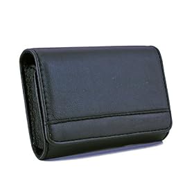 Black Leather case for Canon IXUS 310 300 220 210 130 120 115 105,Casio EXILIM EX-Z33 Z35 Z330 Z350,Fuji Finepix AX280 AX350 AV250 AV200 JZ300 JZ500,JX350,Olympus VR-300,310,320,VG-130,Mju, Panasonic DMC-FS37 FS35 FS30 FS22 FS18 FS16.Kodak M580 M575 M530 M420, NIKON COOLPIX S5100,S4100 S3100 S2500,S80,Pentax Optio E90 E85,Samsung ES80 ES71 ES65 ES60 ES55 ST65 ST60 PL150,SONY DSC-TX10 TX9 WX7 WX10 W350 W380 W510 W520 W570 W580 & other compact digital cameras.