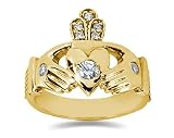 0.35 ctw Men's Diamond Ring in 18K Yellow Gold
