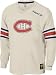 Montreal Canadiens -Putty- Vintage Logo Long Sleeve Jersey