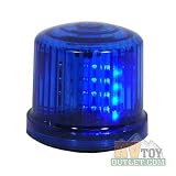 FlagPole Buddy Strobe Light Beacon LED Flagpole Lighting System (Blue)