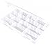 Flambeau Adjustable Compartment Box, 14-1/4" W x 9-1/8" L x 1-15/16" H, 6756TF