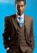 Men's 3-Piece Brown Vested 3 Button Suit