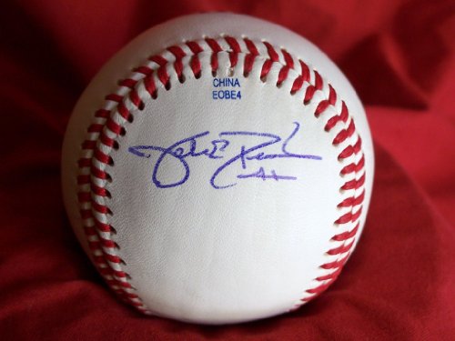 Jake Peavy Autographed ROLB Baseball, Chicago White Sox, San Diego Padres, Proof Photo of Jake Signing for Us.