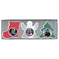 3 Pc. Glitter Frame Ornament Gift Set