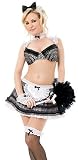 Playboy Flirty French Maid - Sexy Adult French Maid Costumes / Lingerie Outfit