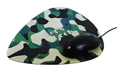 Let's Rock Giant Plectrum / Pick Shaped Mouse Mat for computer Mouse Camouflage Design