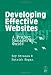 Developing Effective Websites: A Project Manager's Guide