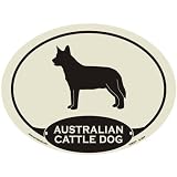 European Style Auto Decal - Australian Cattle Dog