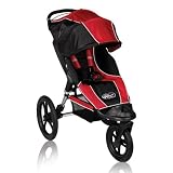 Baby Jogger Summit XC Single Stroller, Red/Black