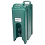 Cambro 5-Gallon Camtainer, Insulated Beverage/Soup Container - Dark Brown
