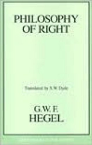 philosophy of right great books in philosophy
