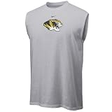 Nike Missouri Tigers Ash Team Logo Sleeveless T-shirt
