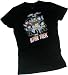 Crew Collage QUOGS -- Star Trek Crop Sleeve Fitted Juniors T-Shirt