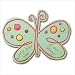 MOSAIC BUTTERFLY STEPPING STONE PLAQUE GARDEN ROCK