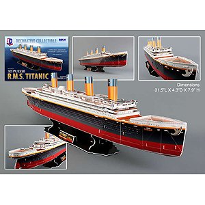 Titanic 3D Puzzle, 113-Piece-image