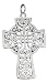 STERLING SILVER FILIGREE CELTIC CROSS CHARM