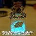 Fluorescent Wishing Sand Bottle Phone Strap Charm Wedding Favor