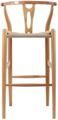 Wishbone Counter Stool - Natural