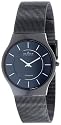 Skagen Herrenarmbanduhr Slimline Titan Stahl 233LTMB