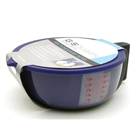 G&S Design 3-Quart Mix and Measure Bowl, Blue by G&S Design