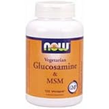Now Foods Vegetarian Glucosamine & Msm, 120 Vcaps, 0.75 Bottle
