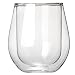 The Wine Enthusiast Steady Double-Walled Pinot Noir Glasses Set of 2