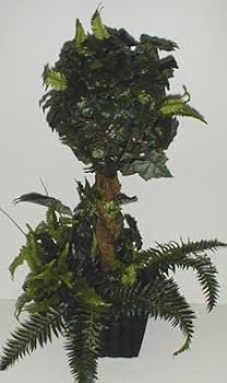 33" Ivy & Fern Tropical Topiary