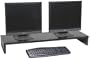 OFC Express Dual Monitor Stand 36 x 11 x 4.25, Black