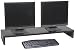 OFC Express Dual Monitor Stand 36 x 11 x 4.25, Black
