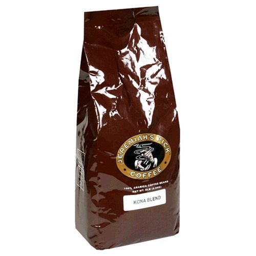 Kona Blend - Whole Bean Coffee - 5lb, Caffeinated Kona Blend - Whole Bean Coffee - 5lb, Caffeinated