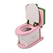 Wooden Dolls House Furniture Set Dollhouse Miniatures Bathroom Set Kids Gift