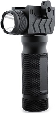 Crazystone's Tactical Aluminum 260 Lumens LED Flashlight 20mm for Picatinny/Weaver