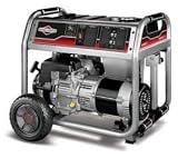 5000/6200 Watt, 1650 Briggs OHV, 5 Gallon =10 hours, Hour Meter, No Flat Wheels