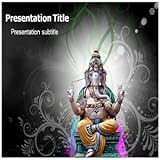 Lord Ganesha Powerpoint Templates - Lord Ganesha Powerpoint (PPT) Backgrounds Templates
