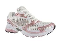 Saucony Women's Progrid Trigon 5 Ride White/Pink Running Shoes women's 9