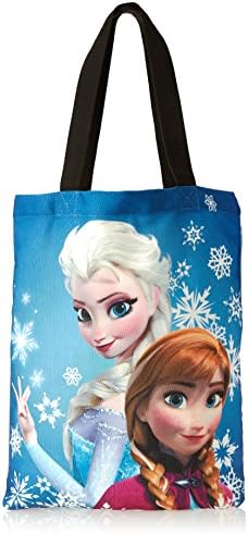 Concept One Handbags Frozen Anna and Elsa Sublimation Print Shoulder Bag